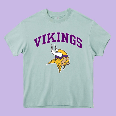 Vikings Style Heavy Core Tee Designed By Artisfamous