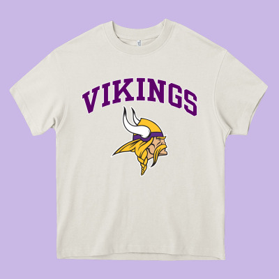 Vikings Style Heavy Core Tee Designed By Artisfamous