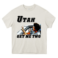 Cream utah get me 2 Heavy Core Tee - artisFamous