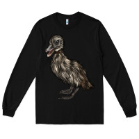 Black Baby Cayuga Duck Long Sleeve Tee - LillyAllenDesigns