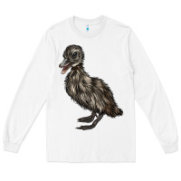 White Baby Cayuga Duck Long Sleeve Tee - LillyAllenDesigns