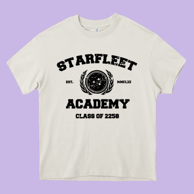 Starfleet Academy Heavy Core Tee Designed By Artisfamous