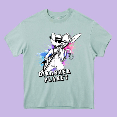 Diarrhea Planet Musician Heavy Core Tee Designed By Artisfamous