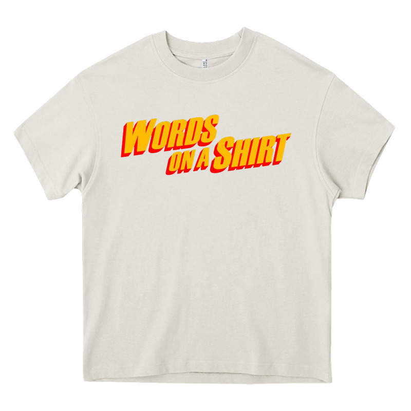 Words On A Shirt Heavy Core Tee by artisFamous | Teevron
