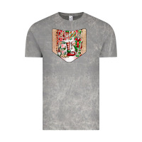 Cloud Rock Christmas Pocket Vintage Tee - CowhideDigitalArt