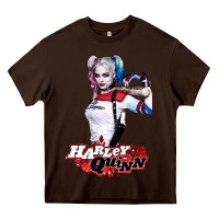 Chocolate Brown beauty  quinn Heavy Core Tee - artisFamous