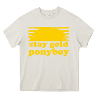 Cream stay gold ponyboy the outsiders movie book Heavy Core Tee - artisFamous