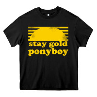 Black stay gold ponyboy the outsiders movie book Heavy Core Tee - artisFamous