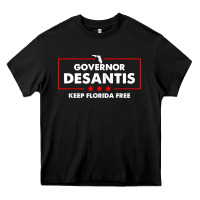 Black desantis governor keep florida free Heavy Core Tee - artisFamous