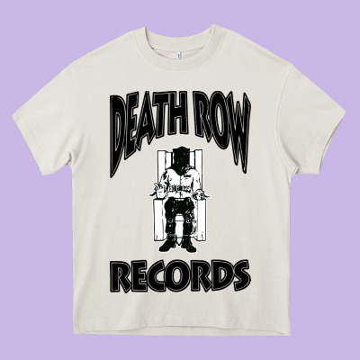 Death Row Records Heavy Core Tee Designed By Artisfamous