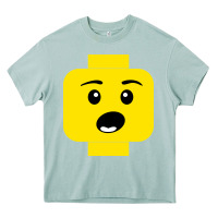 Surprised Expression Lego Head Heavy Core Tee | Teevron