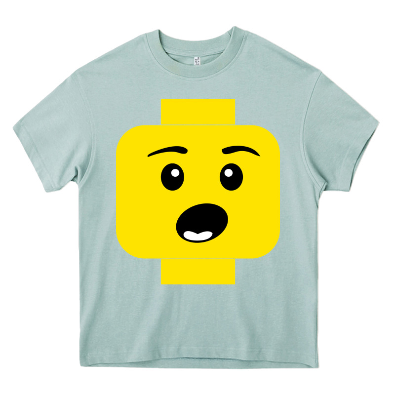 Surprised Expression Lego Head Heavy Core Tee by artisFamous | Teevron
