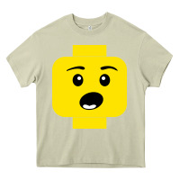 Mossy surprised expression lego head Heavy Core Tee - artisFamous