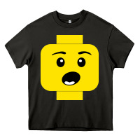 Asphalt surprised expression lego head Heavy Core Tee - artisFamous