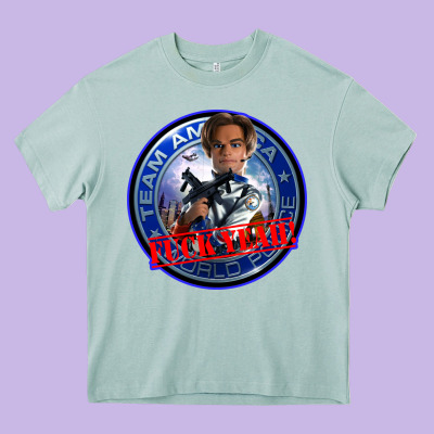 Team America World Police Gary Heavy Core Tee Designed By Artisfamous
