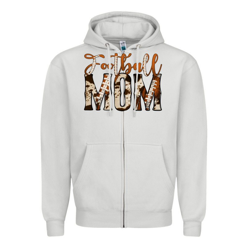 Football Mom Zipper Hoodie by Jasminsmagicworld | Teevron