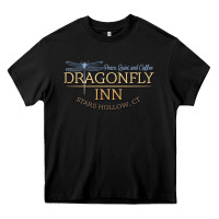 Black dragonfly inn Heavy Core Tee - artisFamous