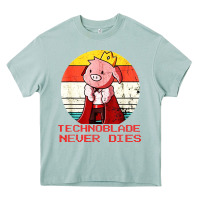 Retro Style Technoblade Merch Cosplay Heavy Core Tee | Teevron