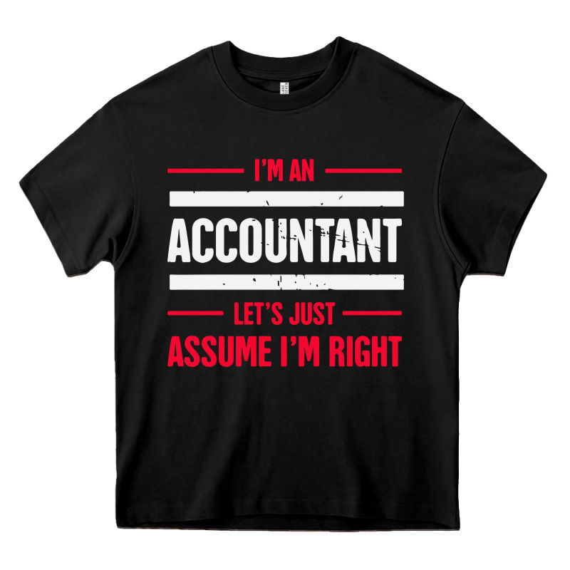 Funny Accounting Design   Gift For Accountants Heavy Core Tee by artisFamous | Teevron