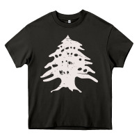 Asphalt retro lebanon cedar  lebanese Heavy Core Tee - artisFamous