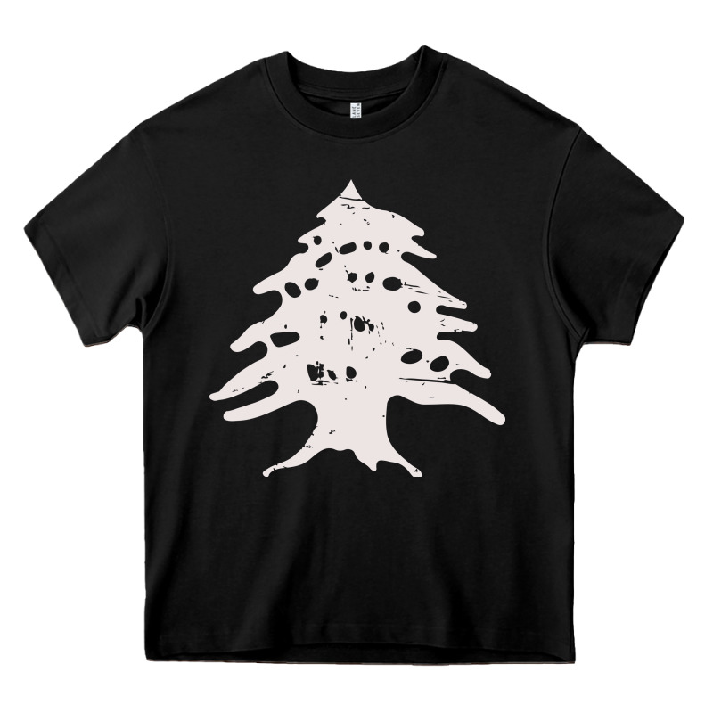 Retro Lebanon Cedar  Lebanese Heavy Core Tee by artisFamous | Teevron