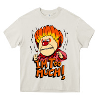 Cream heat miser i'am too much Heavy Core Tee - artisFamous