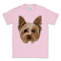 Bubblegum Pink yorkie Classic Tee - Jasminsmagicworld