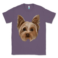 Lavender yorkie Classic Tee - Jasminsmagicworld