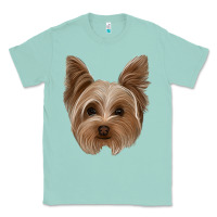 Seafoam yorkie Classic Tee - Jasminsmagicworld