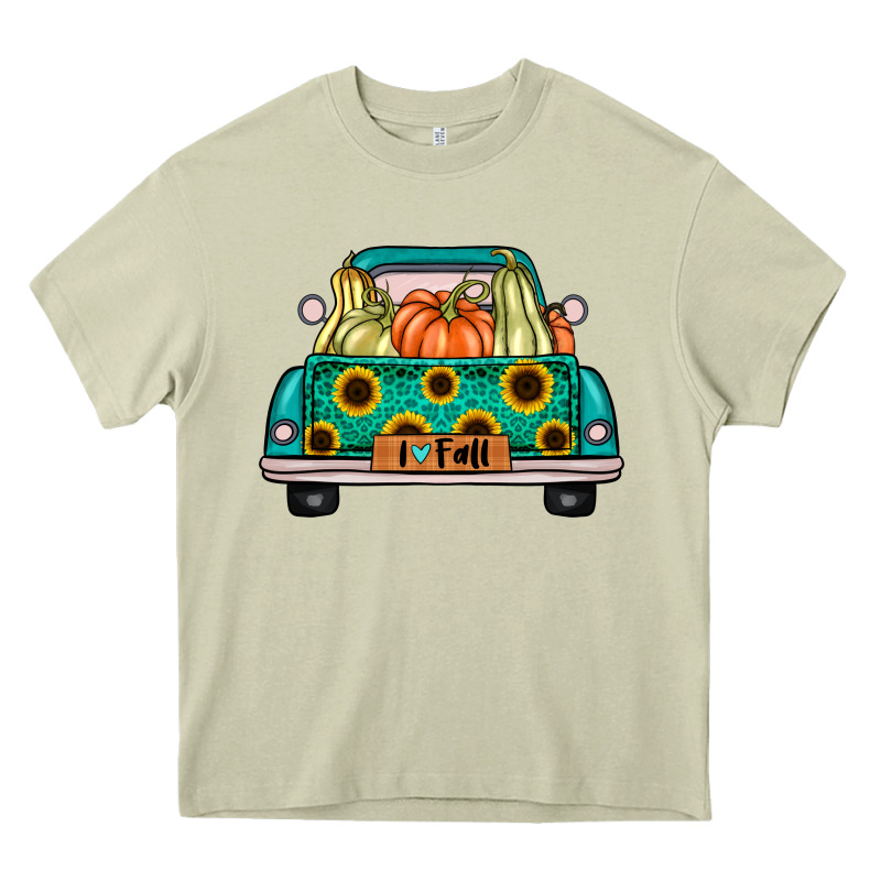 I Love Fall Truck Heavy Core Tee by artisFamous | Teevron