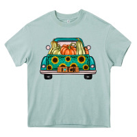 Arona i love fall truck Heavy Core Tee - artisFamous