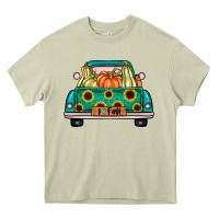 Mossy i love fall truck Heavy Core Tee - artisFamous
