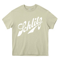 Mossy schlitz beer Heavy Core Tee - artisFamous