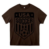 Chocolate Brown soccer team Heavy Core Tee - artisFamous