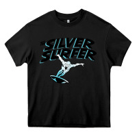 Black silver surfer Heavy Core Tee - artisFamous