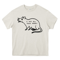 Cream I Ate All Your Money Heavy Core Tee - artisFamous
