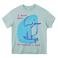 Arona i must rest my rampage is over Heavy Core Tee - artisFamous