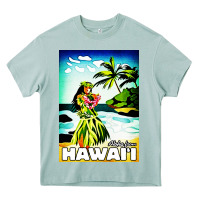 Arona hawaii hula girl Heavy Core Tee - artisFamous