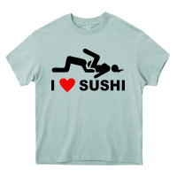 Arona i love sushi funny Heavy Core Tee - artisFamous