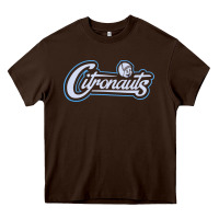 Chocolate Brown citronauts Heavy Core Tee - artisFamous
