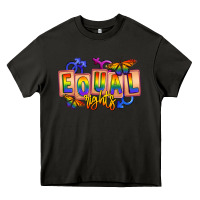 Asphalt Equal rights Heavy Core Tee - FaDigitalArtStudio