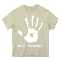 Mossy skyrim dark brotherhood we know hand novelty kids mens womens t shirt Heavy Core Tee - artisFamous