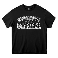 Black strength cartel Heavy Core Tee - artisFamous