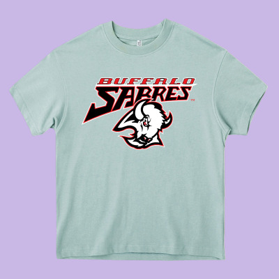 Old Sabers Heavy Core Tee Designed By Artisfamous