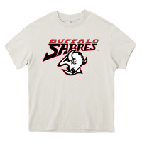 Cream old sabers Heavy Core Tee - artisFamous
