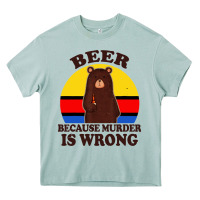 Arona funny beer because murder is wrong for drinking men lover Heavy Core Tee - artisFamous