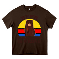 Chocolate Brown funny beer because murder is wrong for drinking men lover Heavy Core Tee - artisFamous