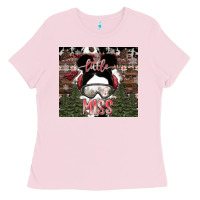 Bubblegum Pink Little Miss Ladies Tee - CowhideDigitalArt