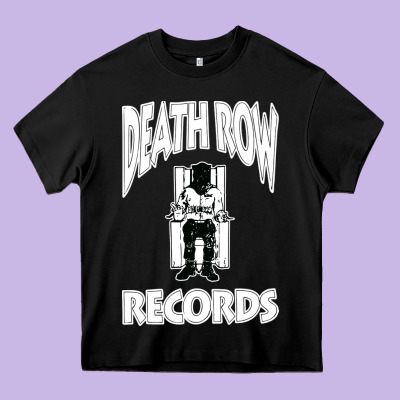 Death Row Records Heavy Core Tee Designed By Artisfamous