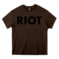 Chocolate Brown riot  always sunny in philadelphia funny Heavy Core Tee - artisFamous
